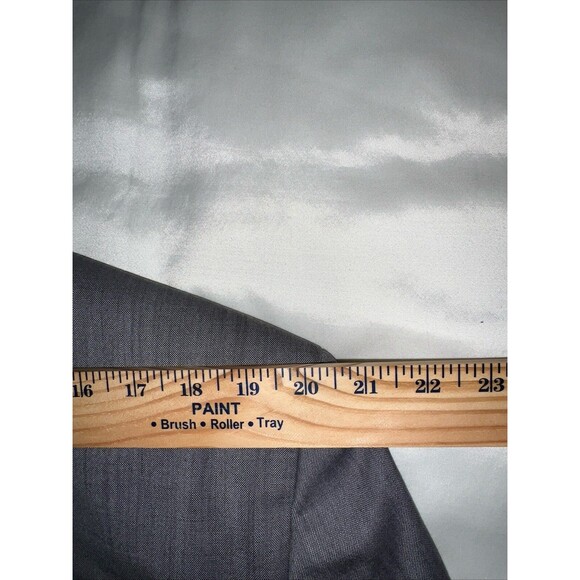 ALEXANDRE London Blazer Jacket Sport Coat Pure New Wool Gray Sz 44 L Saville Row - Picture 13 of 16